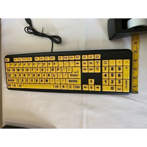 large print Computer Keyboard - Picture 4 of 6